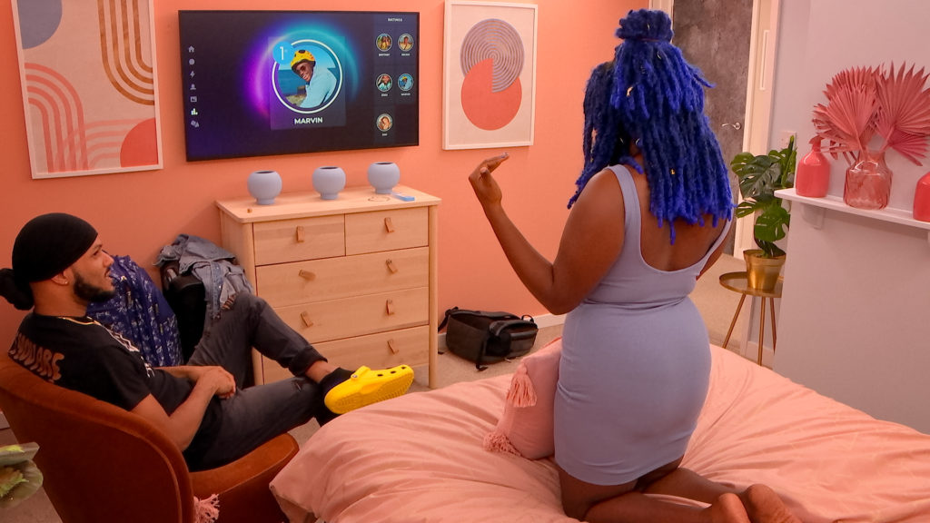 The Circle contestants in their apartments