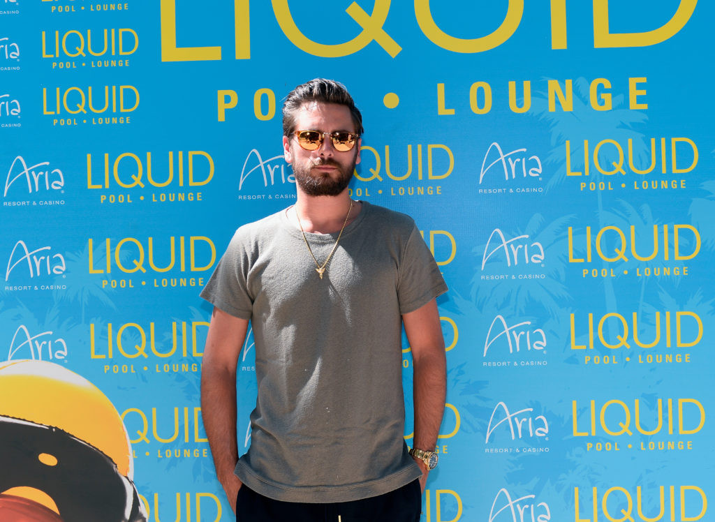 Scott Disick Hosts Pool Party At LIQUID Pool Lounge At ARIA Resort & Casino