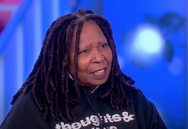 Whoopi Goldberg's sweatshirt on The View costs under $50 and echoes vital message