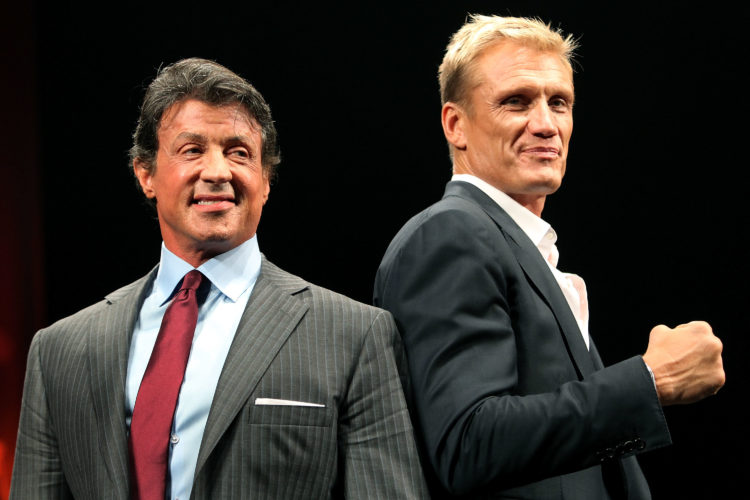 Dolph Lundgren almost knocked Sly Stallone out after he made him 'cry on set'