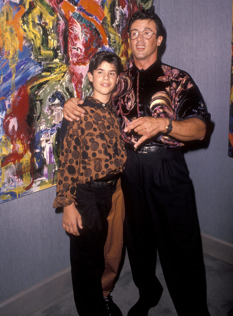 Sylvester Stallone's Paintings Opening Night Exhibition and Cocktail Reception to Benefit Yes on Proposition 128 "Big Green"