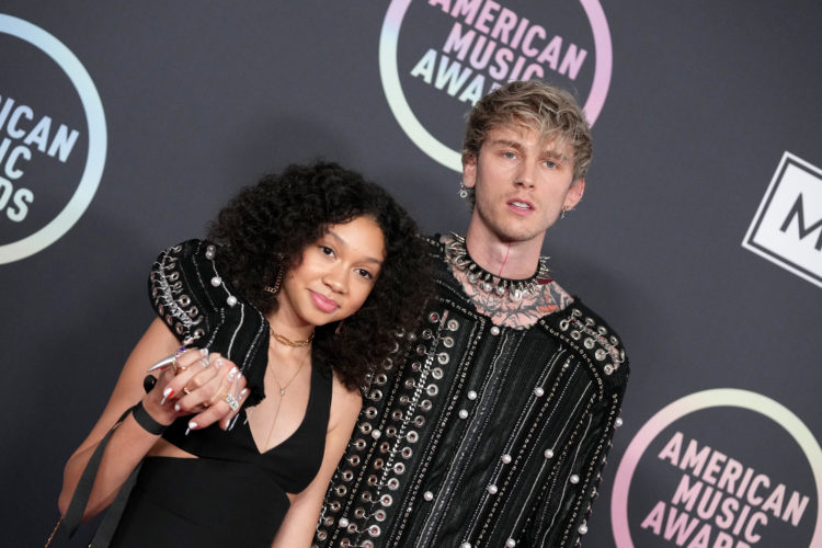 Machine Gun Kelly adds to his tattoo collection but his daughter steals the show