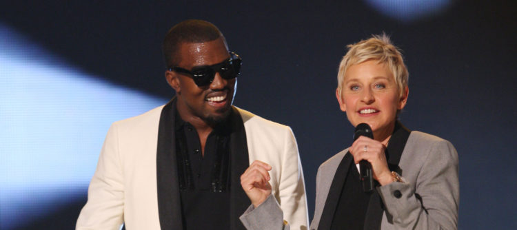 Kanye West's rant on Ellen DeGeneres went on for six minutes with silent audience