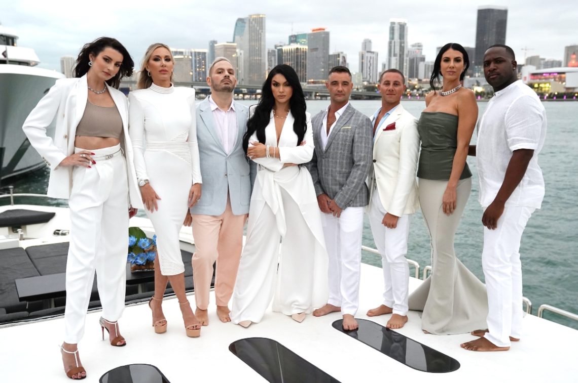 Meet the Hot Yachts Miami cast including Vika, Katya, Nick, Liliana and Juno