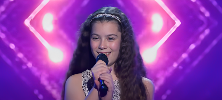 The Voice's 12-year-old singer had true talent 'before she started speaking'
