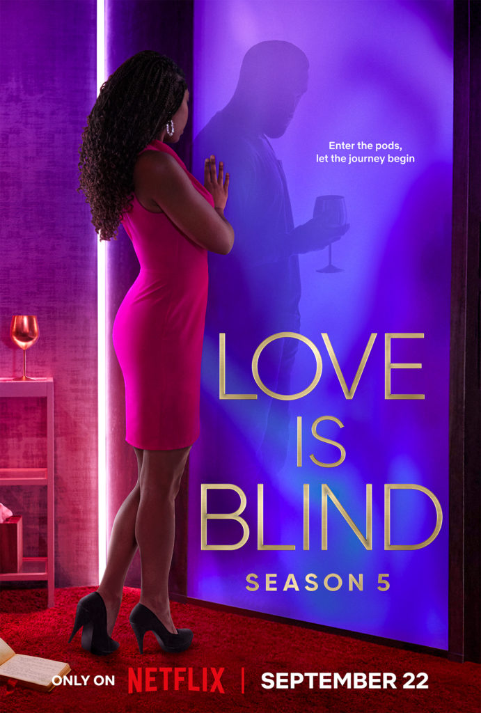 Love Is Blind season 5 promotional poster 