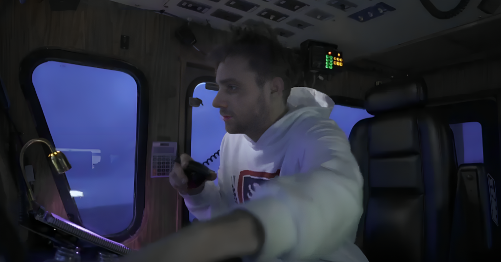 Captain Jake Anderson aboard the F/V Saga on Deadliest Catch